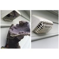 Screens collect lint, eventually gathering enough to block airflow from the vent. A blocked vent creates a fire hazard and can cause the dryer to function inefficiently.